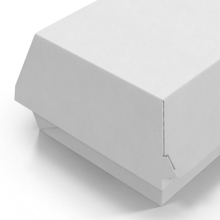 3D Burger Box Generic model