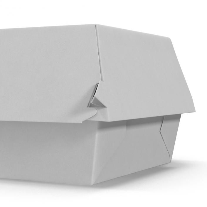 3D Burger Box Generic model