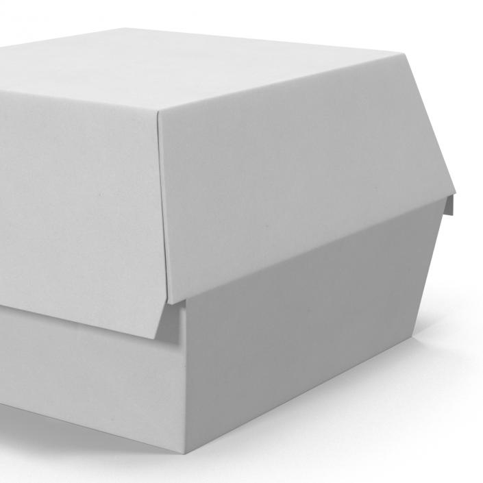 3D Burger Box Generic model