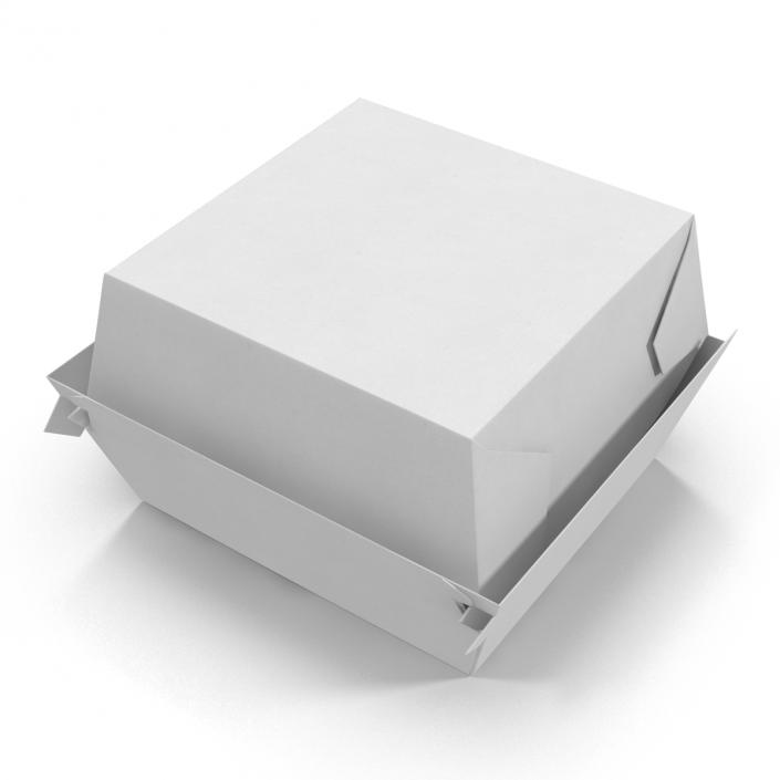 3D Burger Box Generic model