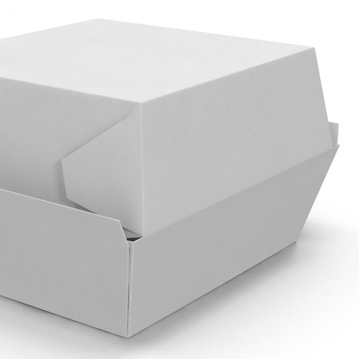 3D Burger Box Generic model