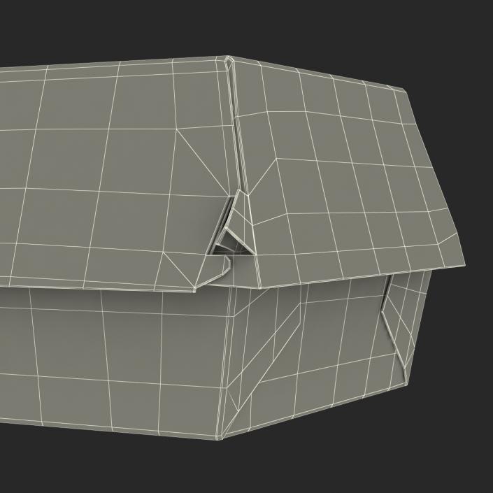 3D Burger Box Generic model