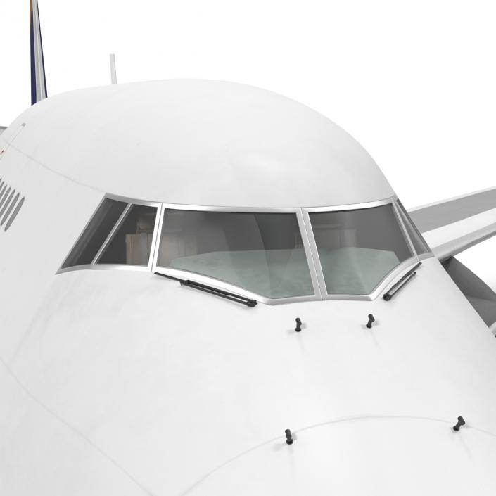 3D Boeing 747-400ER Lufthansa