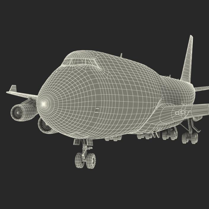 3D Boeing 747-400ER Lufthansa