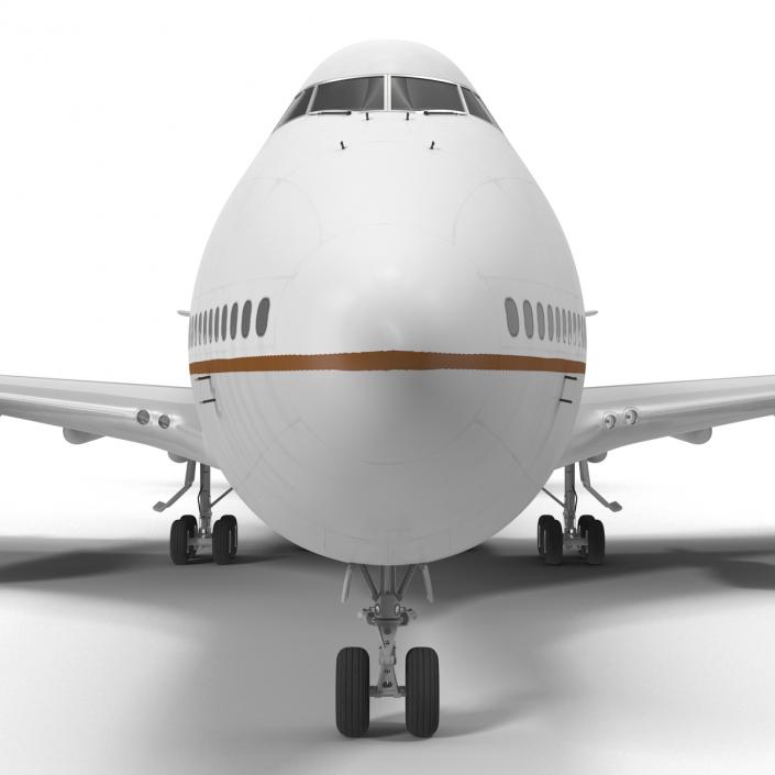 3D Boeing 747-400ER United model