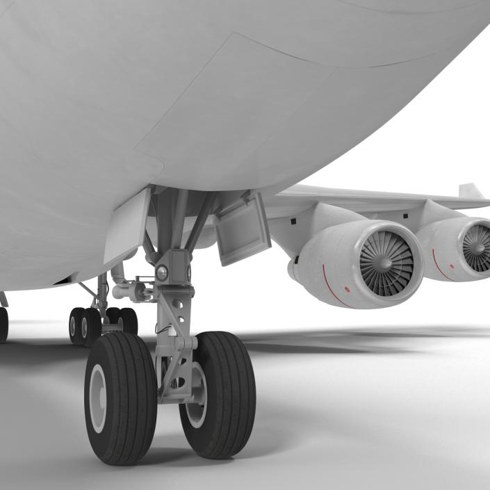 3D Boeing 747-400ER United model