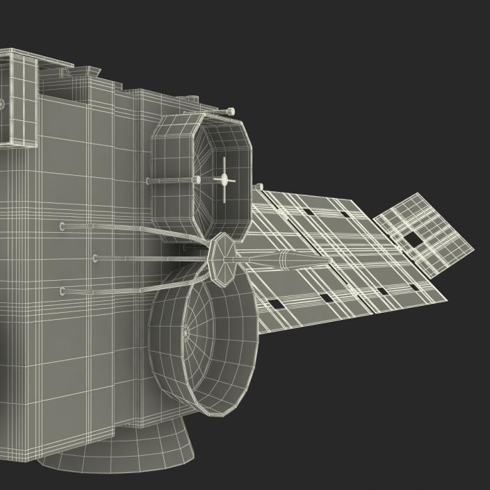 3D United States Weather Satellite GOES-8 model