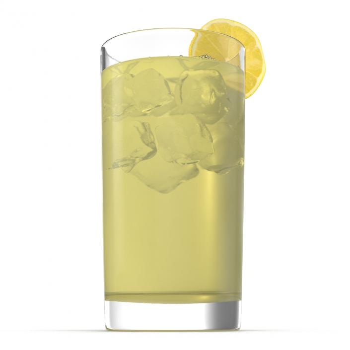 Glass of Lemonade 3D