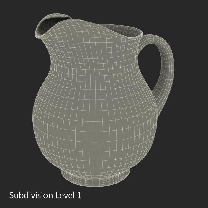 Pitcher 3D model