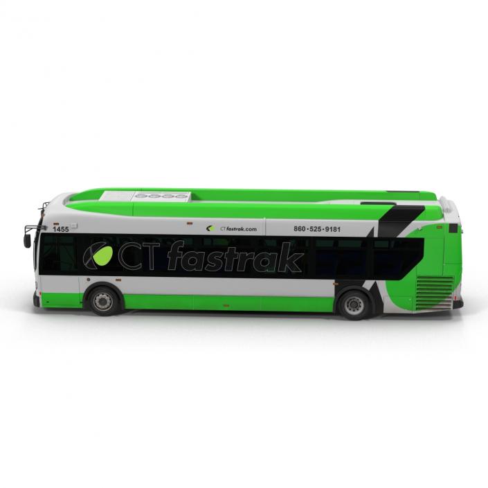 New Flyer Xcelsior XD40 Bus CTfastrak 3D