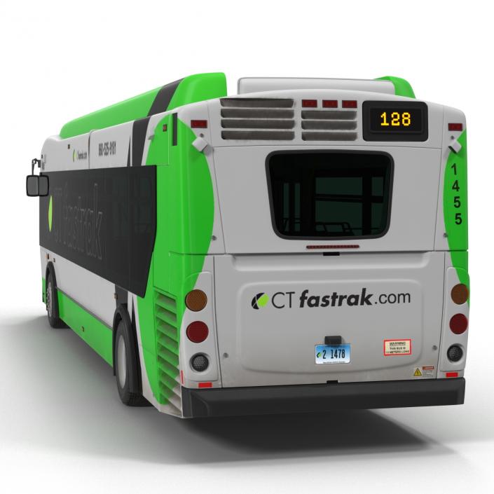 New Flyer Xcelsior XD40 Bus CTfastrak 3D