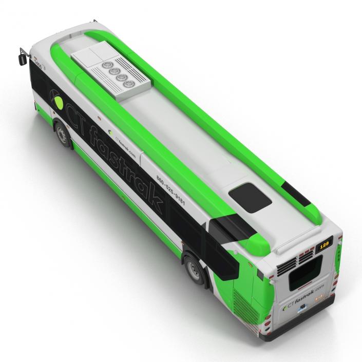 New Flyer Xcelsior XD40 Bus CTfastrak 3D