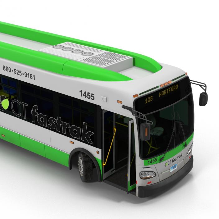 New Flyer Xcelsior XD40 Bus CTfastrak 3D