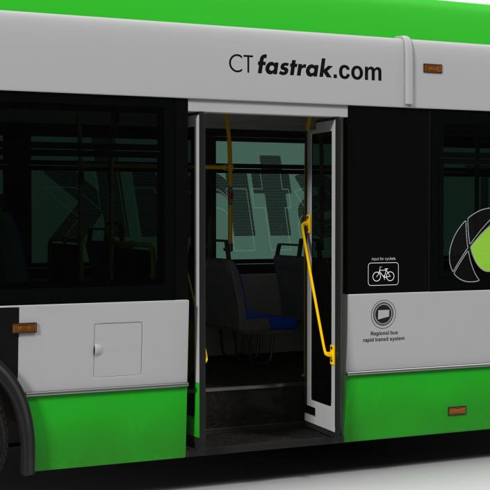 New Flyer Xcelsior XD40 Bus CTfastrak 3D