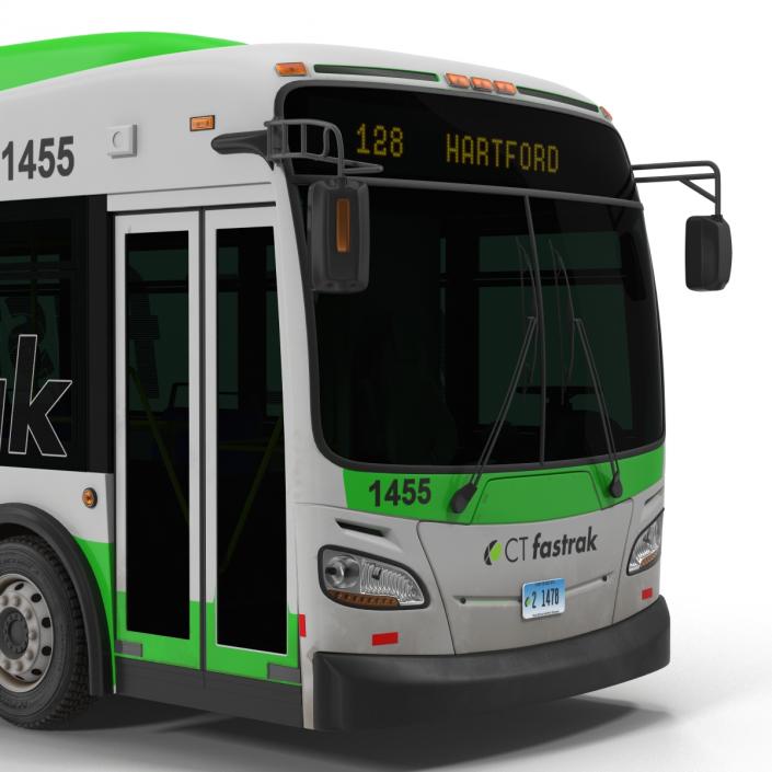 New Flyer Xcelsior XD40 Bus CTfastrak 3D