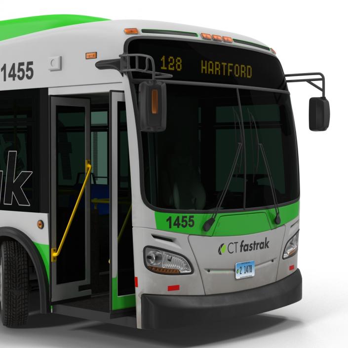 New Flyer Xcelsior XD40 Bus CTfastrak 3D