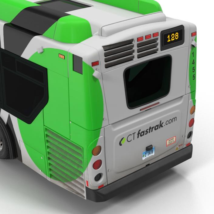 New Flyer Xcelsior XD40 Bus CTfastrak 3D