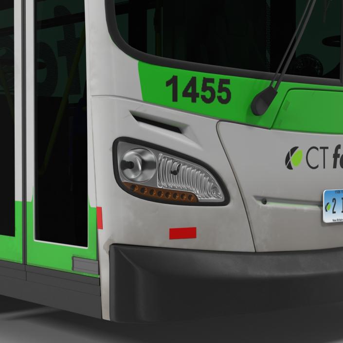 New Flyer Xcelsior XD40 Bus CTfastrak 3D