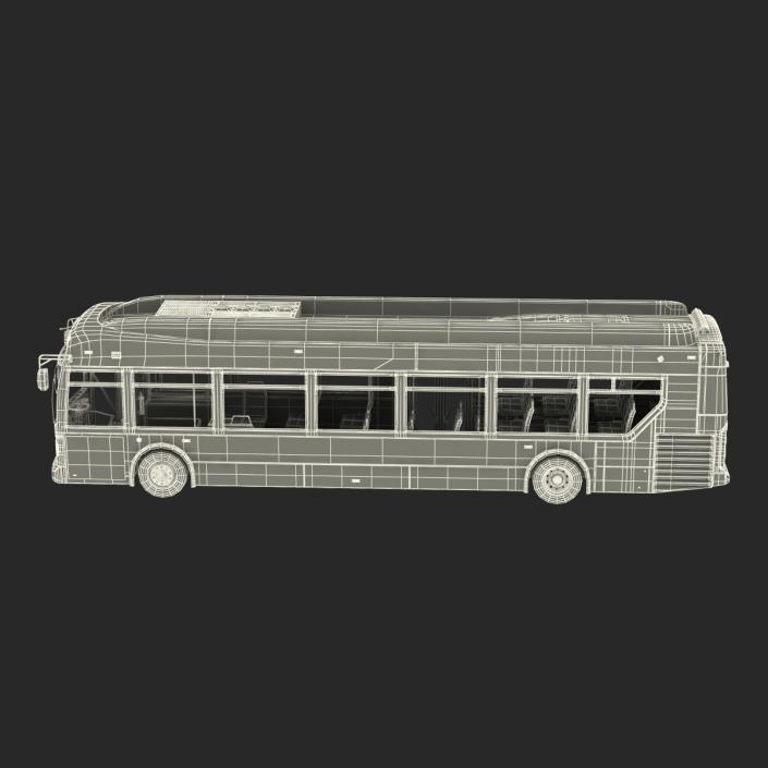 New Flyer Xcelsior XD40 Bus CTfastrak 3D