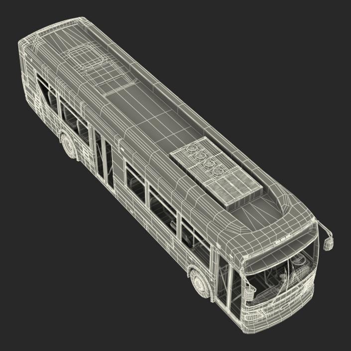 New Flyer Xcelsior XD40 Bus CTfastrak 3D