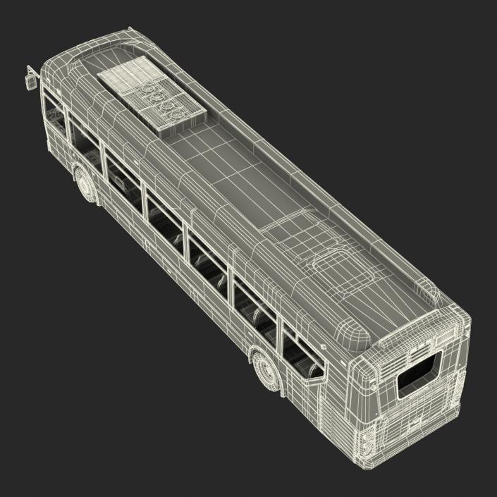 New Flyer Xcelsior XD40 Bus CTfastrak 3D