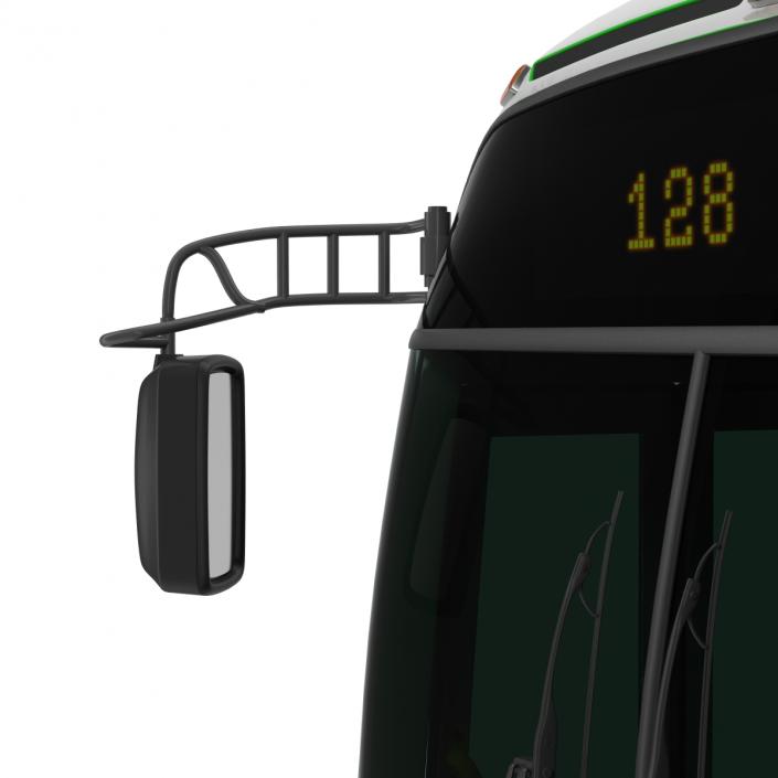 New Flyer Xcelsior XD40 Bus CTfastrak Rigged 3D model