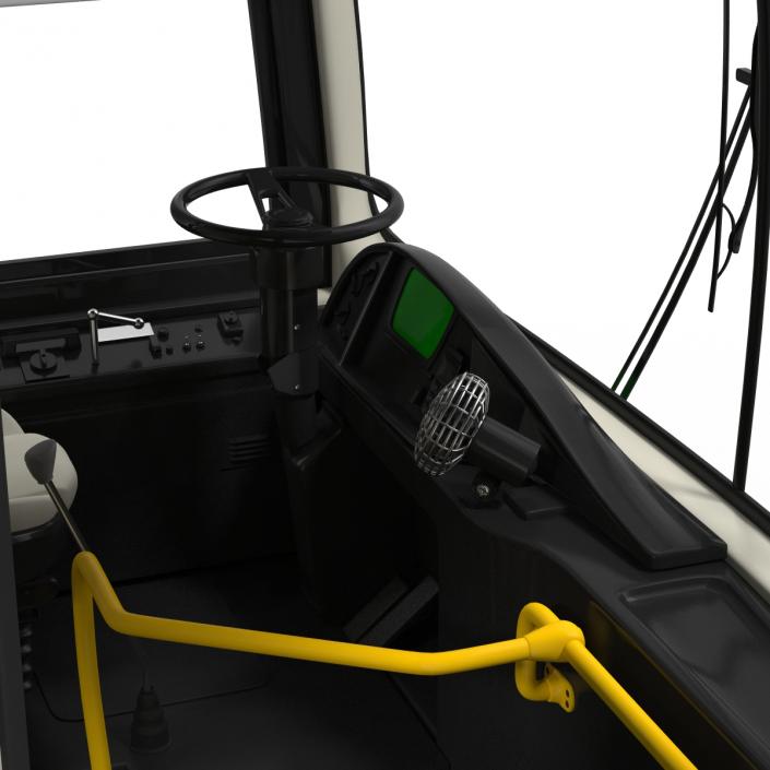 New Flyer Xcelsior XD40 Bus CTfastrak Rigged 3D model