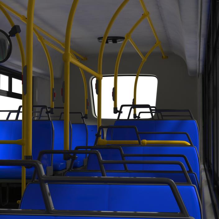 New Flyer Xcelsior XD40 Bus CTfastrak Rigged 3D model