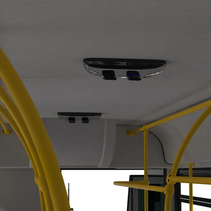 New Flyer Xcelsior XD40 Bus CTfastrak Rigged 3D model