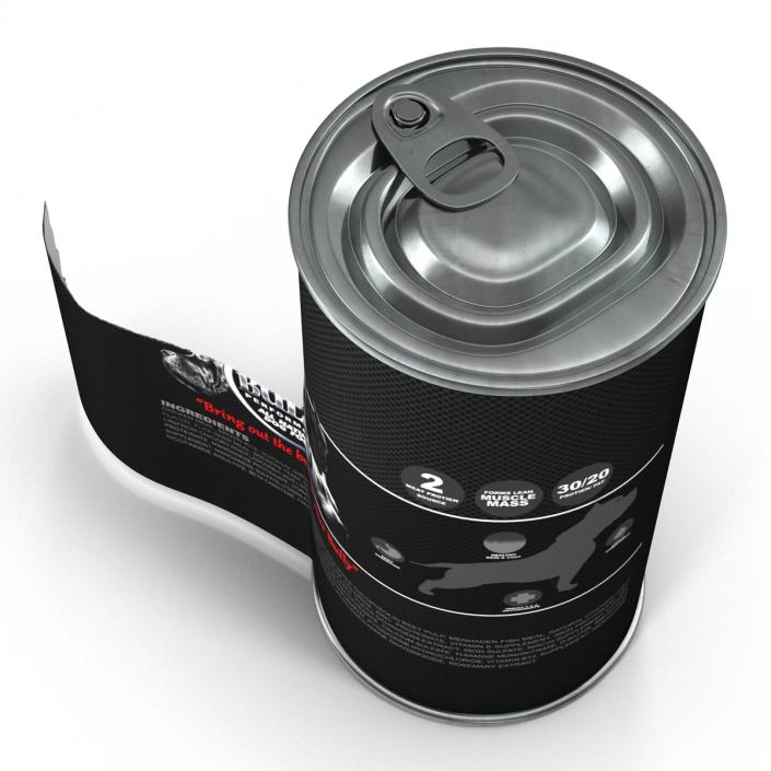 Dog Food Tin 2 3D model