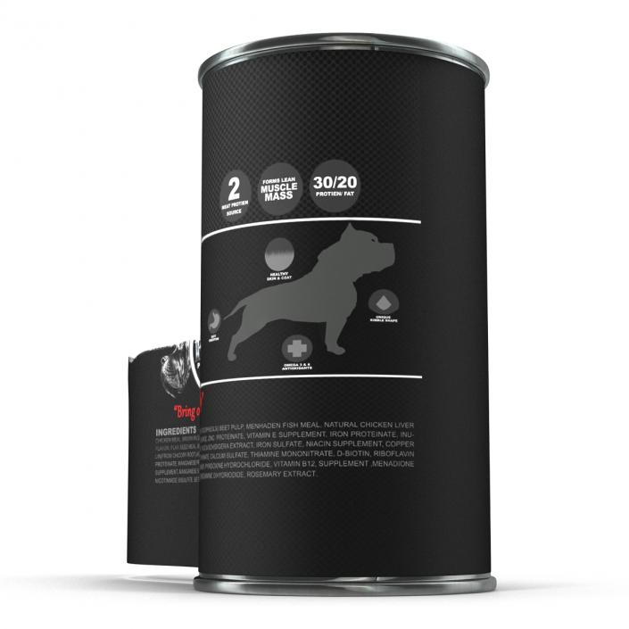 Dog Food Tin 2 3D model