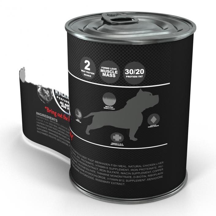 Dog Food Tin 4 3D model