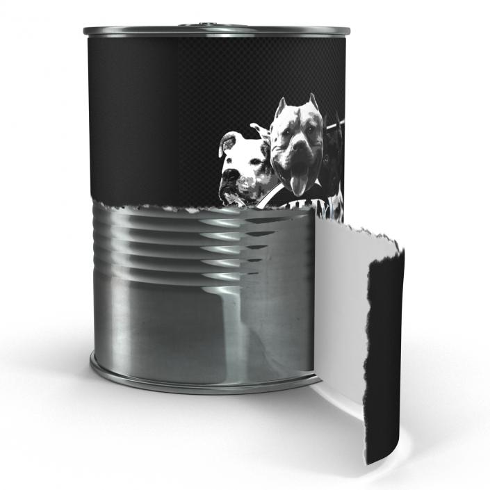 Dog Food Tin 4 3D model