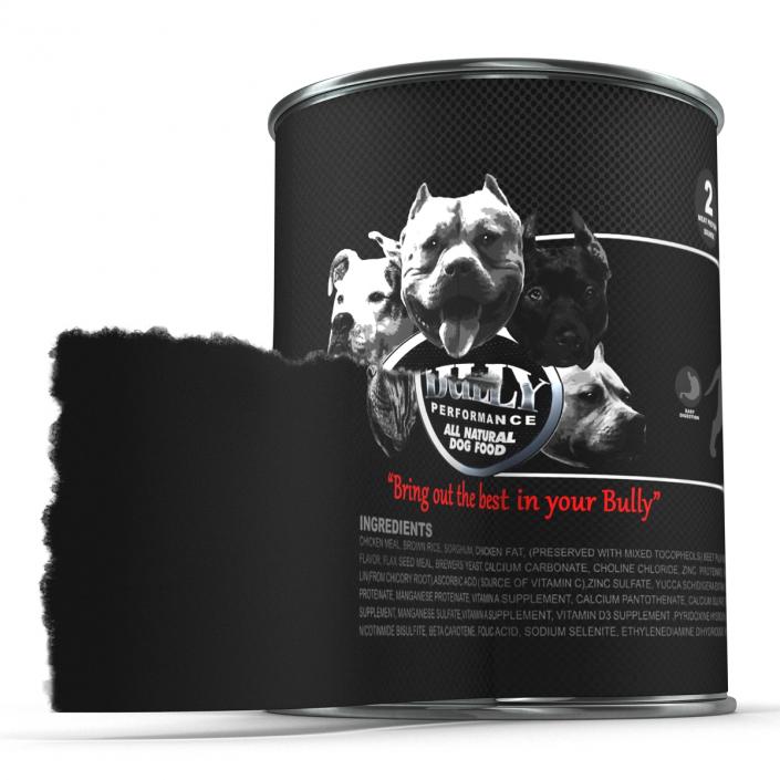 Dog Food Tin 4 3D model