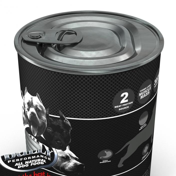 Dog Food Tin 4 3D model