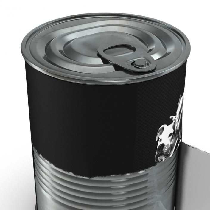 Dog Food Tin 4 3D model