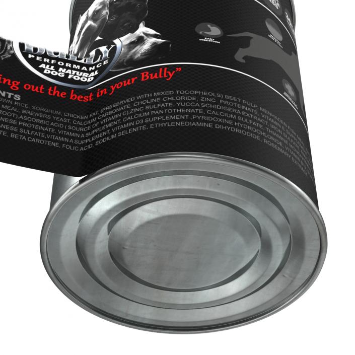 Dog Food Tin 4 3D model