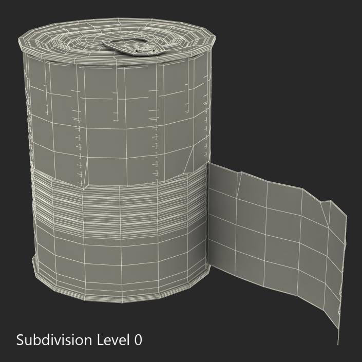 Dog Food Tin 4 3D model