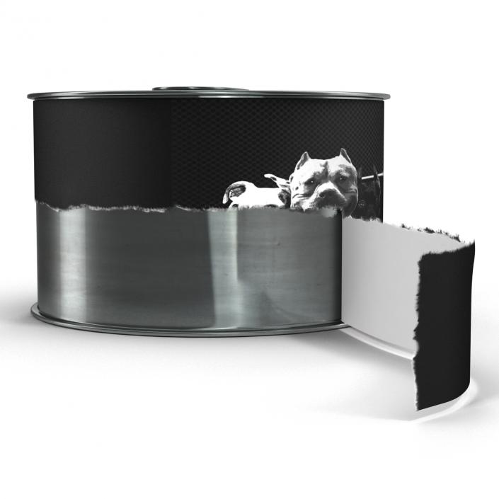 Dog Food Tin 6 3D model