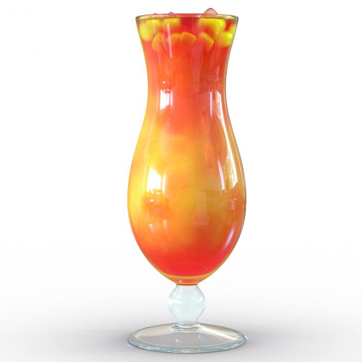 3D Fruit Coctail model