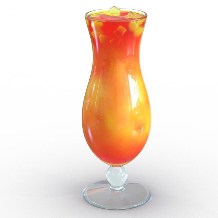 3D Fruit Coctail model