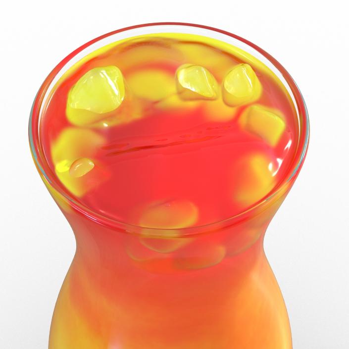 3D Fruit Coctail model