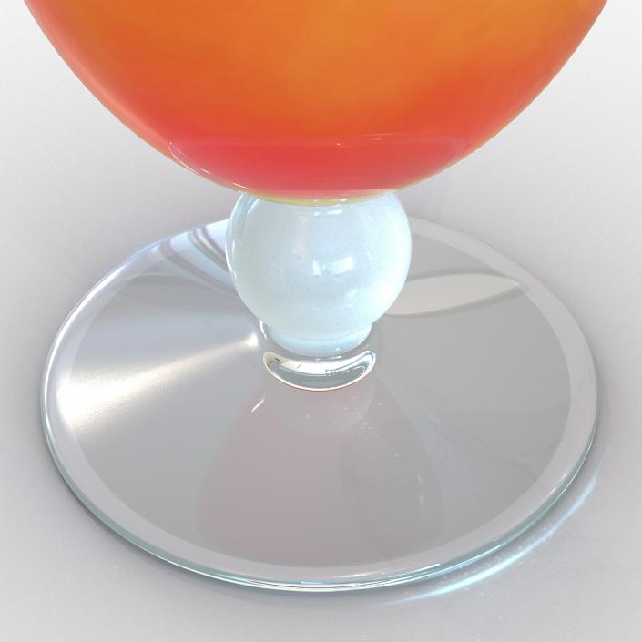 3D Fruit Coctail model