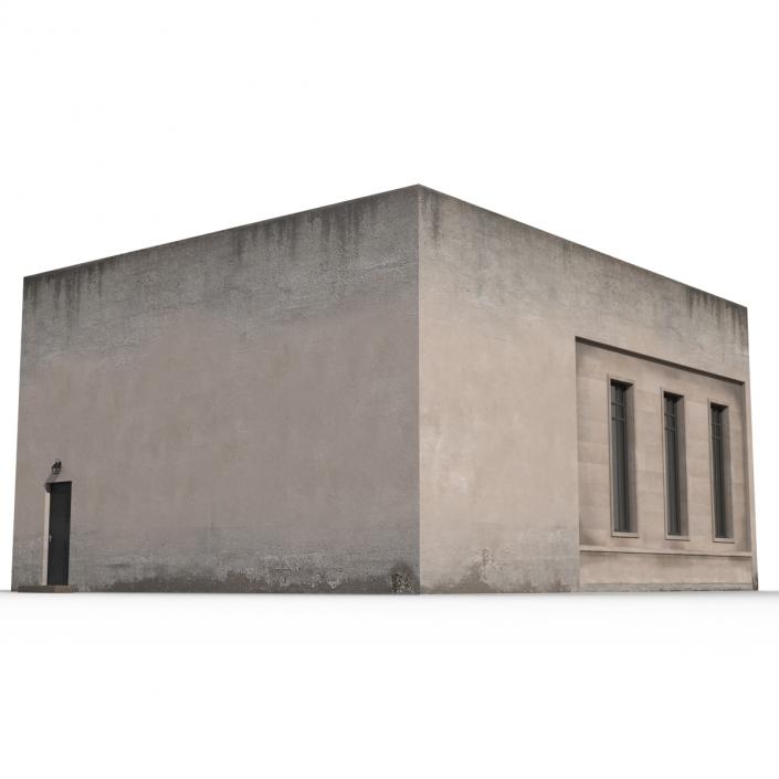 3D Building with Columns