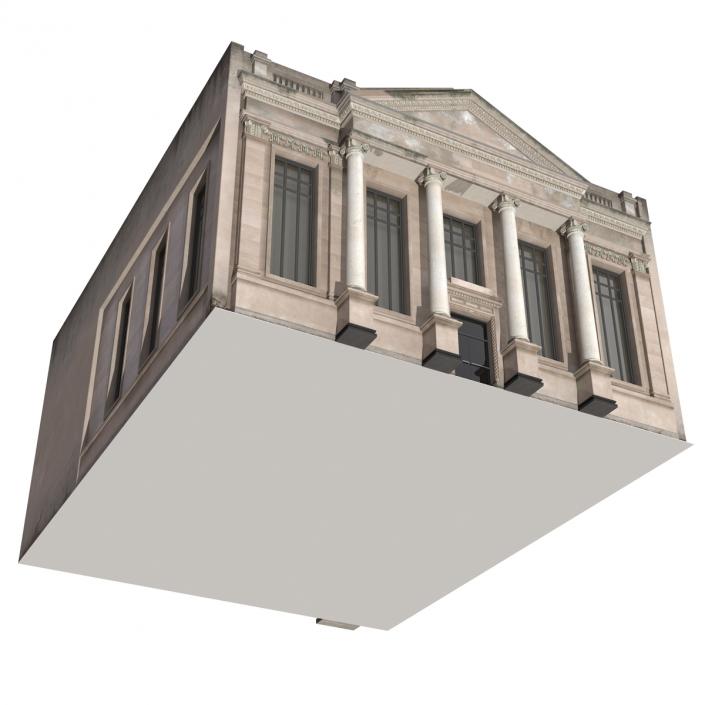 3D Building with Columns