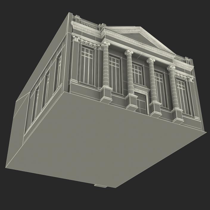 3D Building with Columns