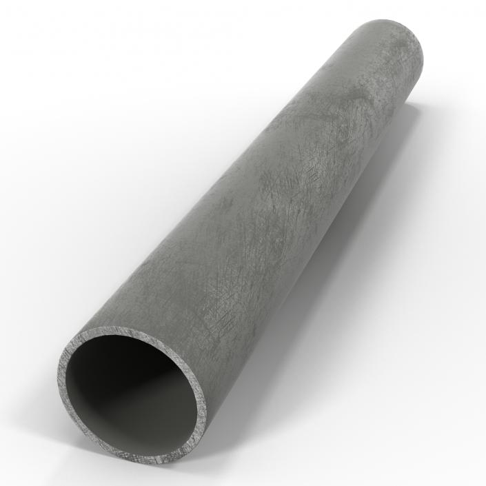 3D Iron Pipe 4