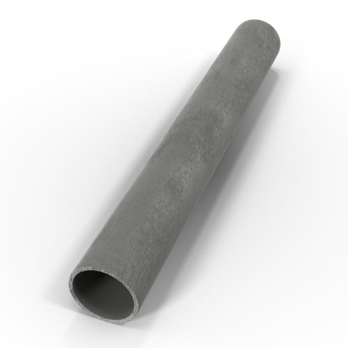 3D Iron Pipe 4