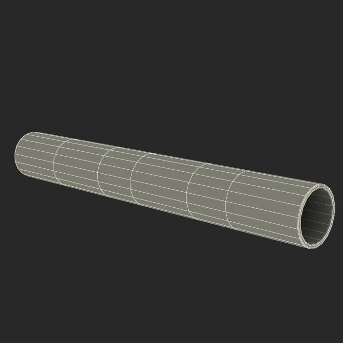 3D Iron Pipe 4