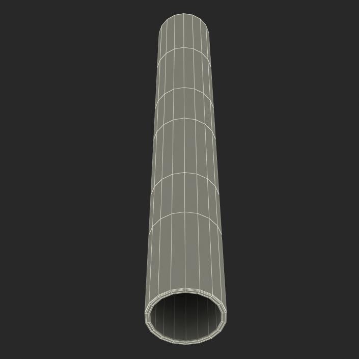 3D Iron Pipe 4